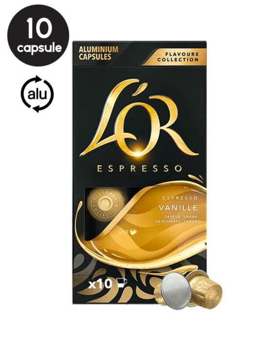 10 Capsule L'Or Espresso Vanille – Compatibile Nespresso
