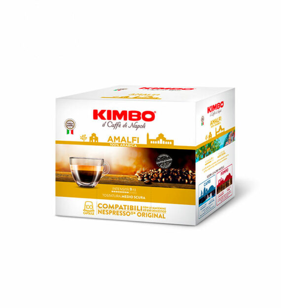 100 Capsule Kimbo Amalfi - Compatibile Nespresso