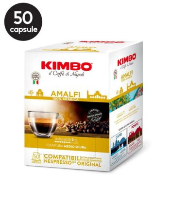 50 Capsule Kimbo Amalfi - Compatibile Nespresso