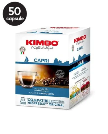 50 Capsule Kimbo Capri - Compatibile Nespresso