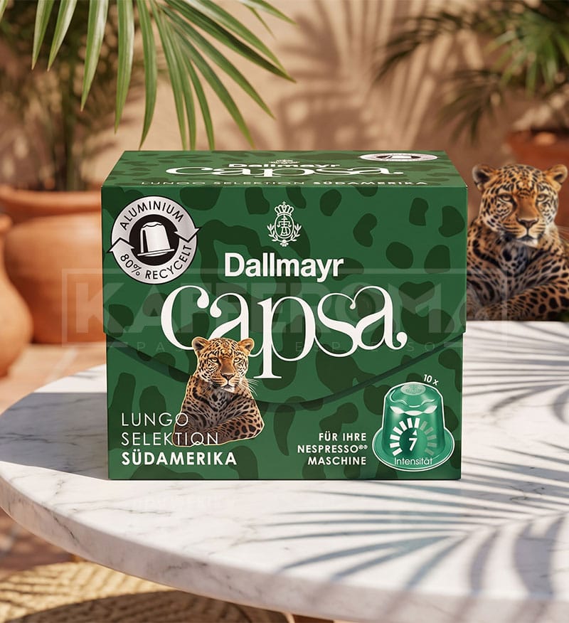 10 Capsule Aluminiu Dallmayr Capsa Sud America Lungo – Compatibile Nespresso 10 Capsule Aluminiu Dallmayr Capsa Sud America Lungo – Compatibile Nespresso