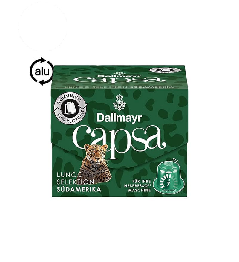 10 Capsule Aluminiu Dallmayr Capsa Sud America Lungo – Compatibile Nespresso 10 Capsule Aluminiu Dallmayr Capsa Sud America Lungo – Compatibile Nespresso