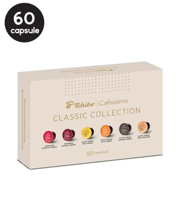 Set Degustare Tchibo Cafissimo Classic Collection - 60 capsule