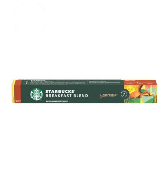 10 Capsule Starbucks Breakfast Blend - Compatibile Nespresso