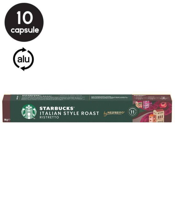 10 Capsule Starbucks Italian Style Roast - Compatibile Nespresso