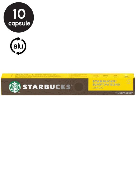 10 Capsule Starbucks Sunny Day Blend Lungo - Compatibile Nespresso