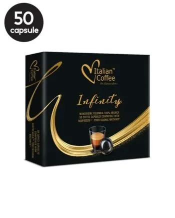 50 Capsule Italian Coffee Infinity - Compatibile Nespresso Professional 50 Capsule Italian Coffee Infinity - Compatibile Nespresso Professional