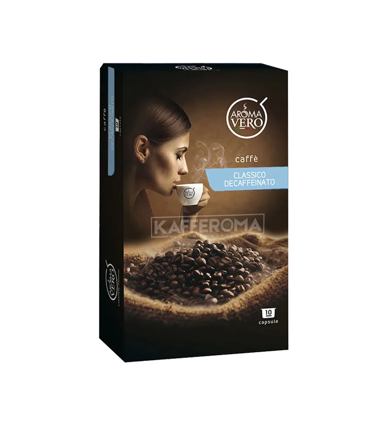 10 Capsule Aroma Vero - Caffe Decaffeinato 10 Capsule Aroma Vero - Caffe Decaffeinato