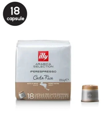 18 Capsule Illy Iperespresso Costa Rica