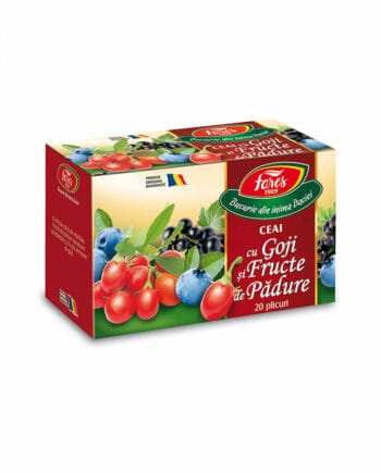 20 Plicuri Ceai cu Goji si Fructe de Padure - Fares 20 Plicuri Ceai cu Goji si Fructe de Padure - Fares