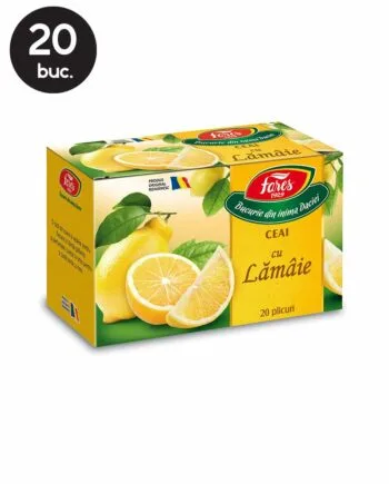 20 Plicuri Ceai cu Lamaie - Fares 20 Plicuri Ceai cu Lamaie - Fares