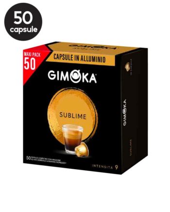 50 Capsule Aluminiu Gimoka Sublime - Compatibile Nespresso