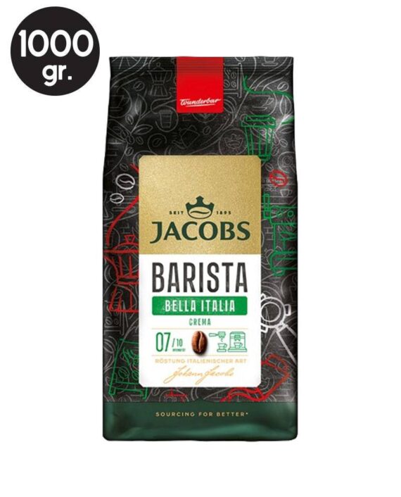 Cafea Boabe Jacobs Barista Crema Bella Italia 1kg