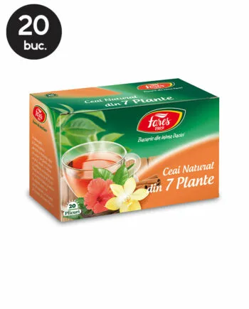 20 Plicuri Ceai Natural din 7 Plante - Fares 20 Plicuri Ceai Natural din 7 Plante - Fares
