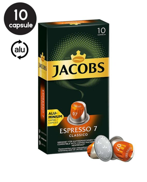 10 Capsule Jacobs Espresso Classico - Compatibile Nespresso