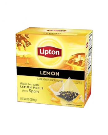 20 Plicuri Ceai Negru cu Lamaie - Lipton 20 Plicuri Ceai Negru cu Lamaie - Lipton