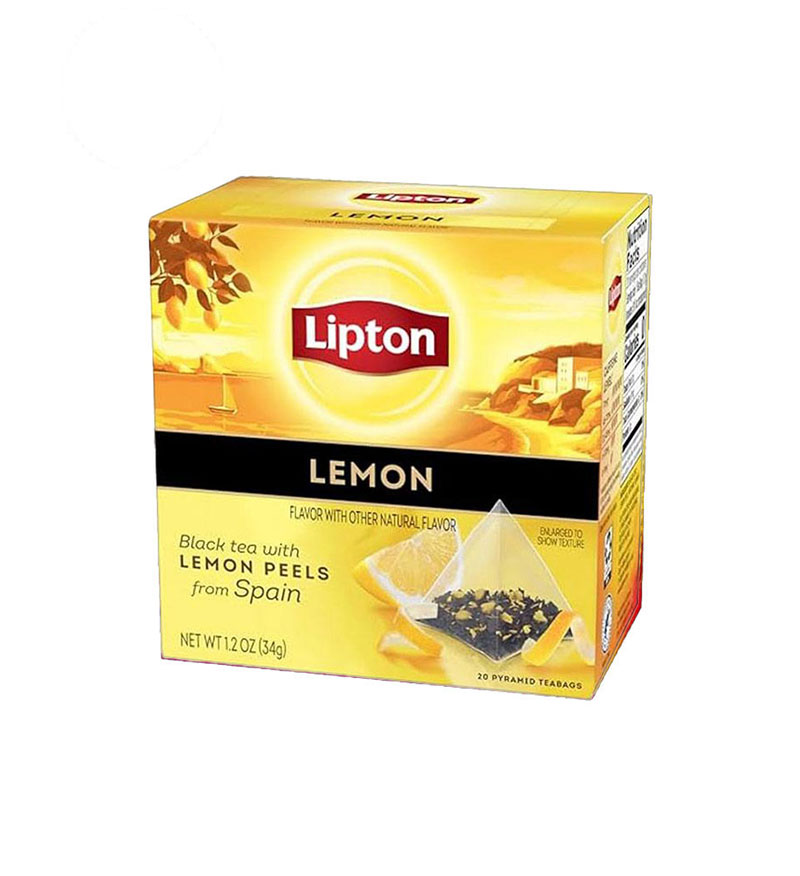 20 Plicuri Ceai Negru cu Lamaie - Lipton 20 Plicuri Ceai Negru cu Lamaie - Lipton