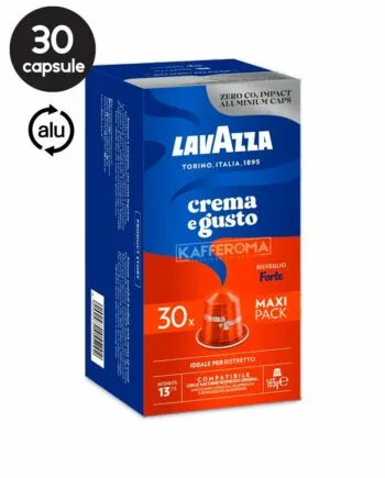 30 Capsule Aluminiu Lavazza Crema e Gusto Forte – Compatibile Nespresso 30 Capsule Aluminiu Lavazza Crema e Gusto Forte – Compatibile Nespresso