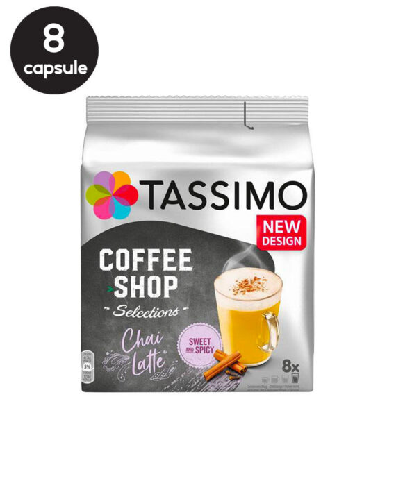 8 Capsule Tassimo Coffe Shop Chai Latte