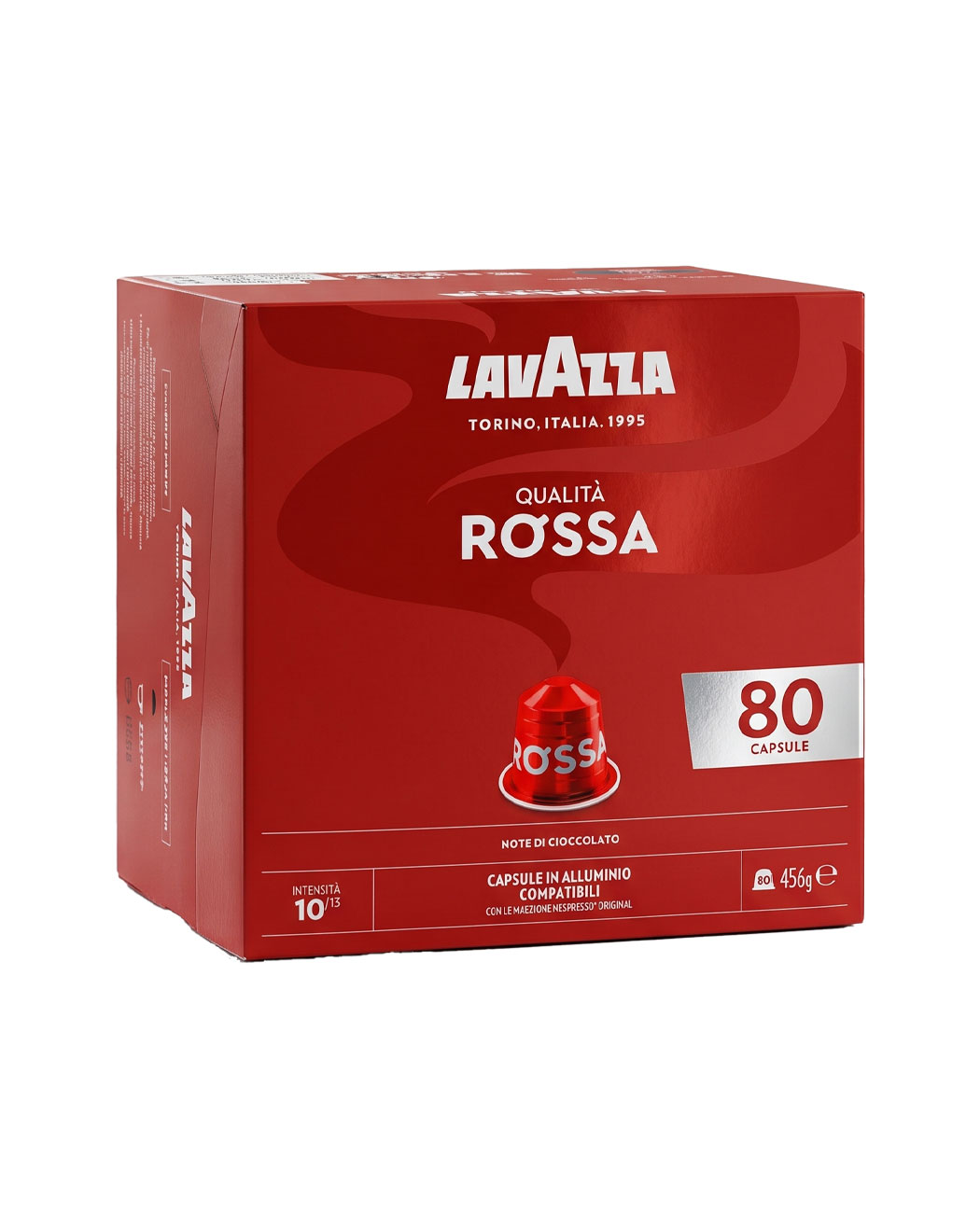 80 Capsule Aluminiu Lavazza Qualita Rossa – Compatibile Nespresso 80 Capsule Aluminiu Lavazza Qualita Rossa – Compatibile Nespresso – Kafferoma