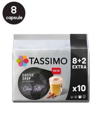 8+2 Capsule Tassimo Coffe Shop Chai Latte