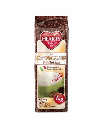 Hearts - Cappuccino White 1 kg. Hearts - Cappuccino White 1 kg.