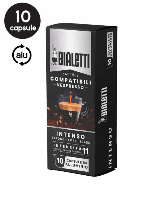 10 Capsule Bialetti Intenso - Compatibile Nespresso