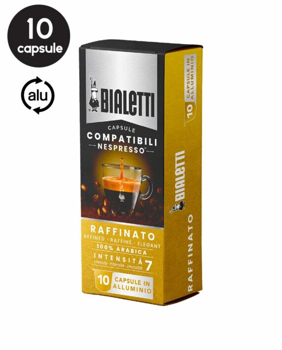 10 Capsule Bialetti Raffinato - Compatibile Nespresso