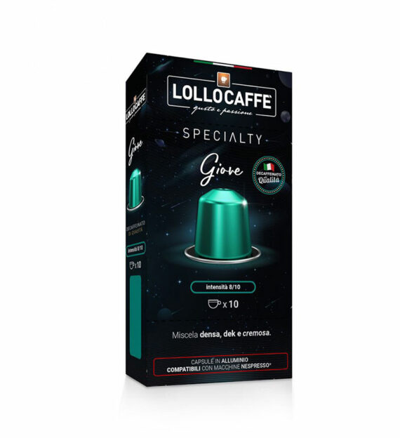 10 Capsule Lollo Caffe Specialty Giove Deca - Compatibile Nespresso