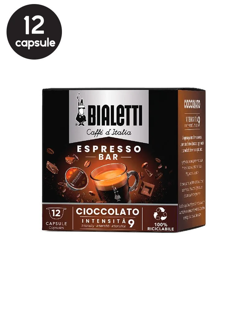 12 Capsule Bialetti Espresso Cioccolato 12 Capsule Bialetti Espresso Cioccolato