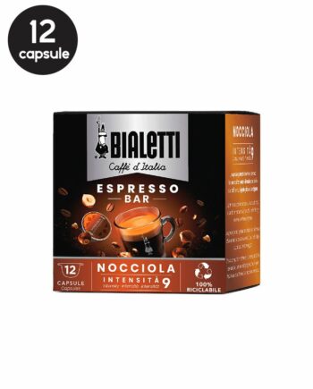 12 Capsule Bialetti Espresso Nocciola