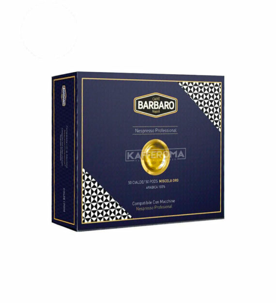 50 Capsule Caffe Barbaro Gold Blend - Compatibile Nespresso Professional