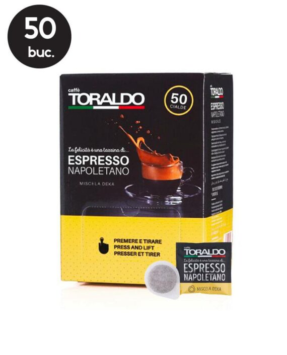 50 Paduri Caffe Toraldo Miscela Deka - Compatibile ESE44