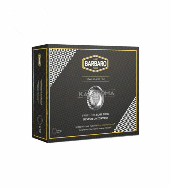 50 Capsule Caffe Barbaro Silver Blend - Compatibile Nespresso Professional