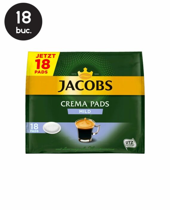 18 Paduri Jacobs Crema Pads Mild - Compatibile Senseo