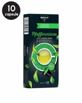 10 Capsule Martello - Ceai de Menta Pfefferminze 10 Capsule Martello - Ceai de Menta Pfefferminze