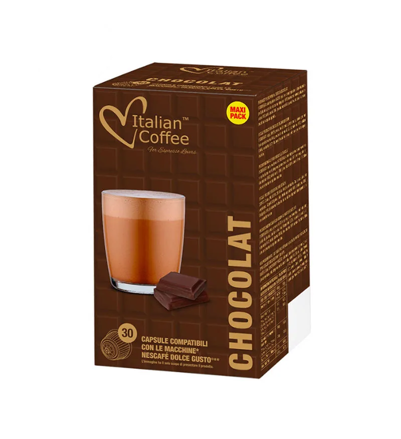 30 Capsule Italian Coffee Ciocolata - Compatibile Dolce Gusto 30 Capsule Italian Coffee Ciocolata - Compatibile Dolce Gusto