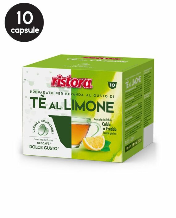 10 Capsule Ristora Ceai Lamaie - Compatibile Dolce Gusto
