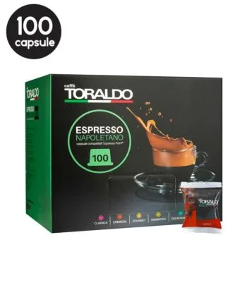 100 Capsule Caffe Toraldo Miscela Cremosa – Compatibile Espresso Point 100 Capsule Caffe Toraldo Miscela Cremosa – Compatibile Espresso Point