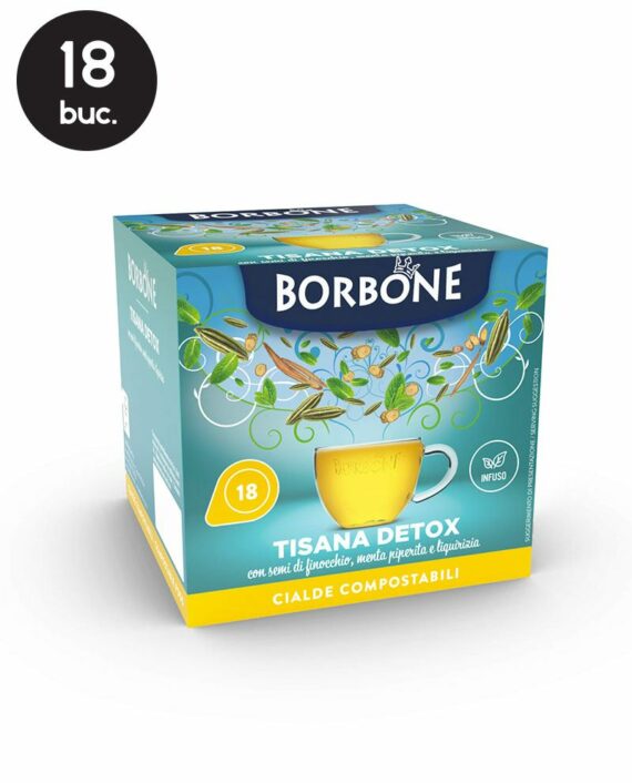 18 Paduri Borbone Ceai Detox - Compatibile ESE44