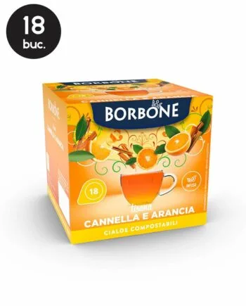 18 Paduri Borbone Ceai Scortisoara si Portocala - Compatibile ESE44 18 Paduri Borbone Ceai Scortisoara si Portocala - Compatibile ESE44