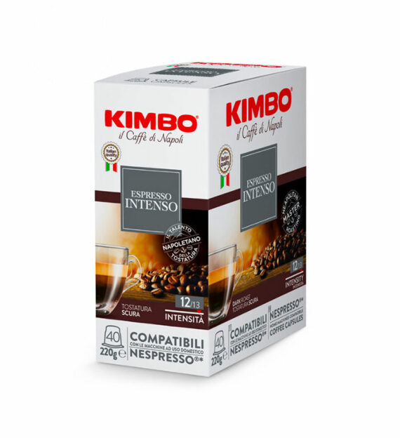 40 Capsule Kimbo Espresso Intenso - Compatibile Nespresso