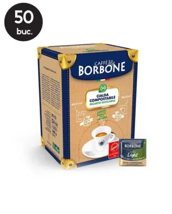 50 Paduri Biodegradabile Borbone Miscela Light - Compatibile ESE44
