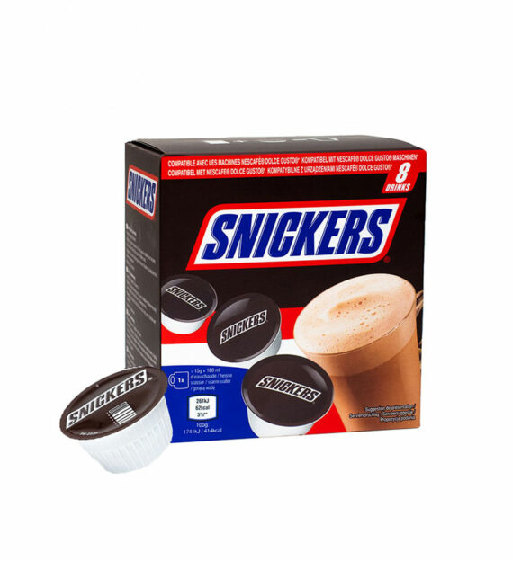 8 Capsule Snickers - Compatibile Dolce Gusto