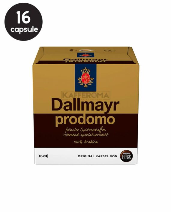 16 Capsule Dallmayr Prodomo - Compatibile Dolce Gusto