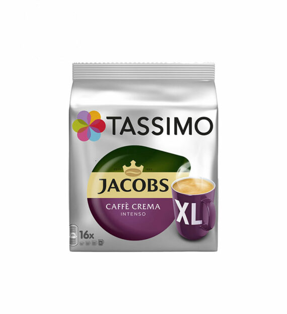 16 Capsule Tassimo Jacobs Cafe Crema Intenso XL