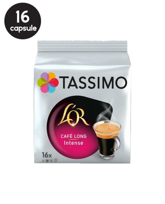 16 Capsule Tassimo L'Or Cafe Long Intense