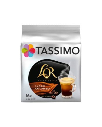 Lungo Colombia, 16 capsule pentru Tassimo Lungo Colombia, 16 capsule pentru Tassimo – Kafferoma