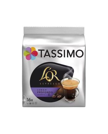Lungo Profondo, 16 capsule pentru Tassimo Lungo Profondo, 16 capsule pentru Tassimo – Kafferoma