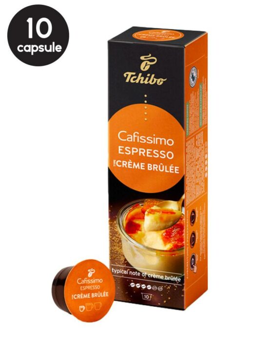 10 Capsule Tchibo Cafissimo Espresso Creme Brulee